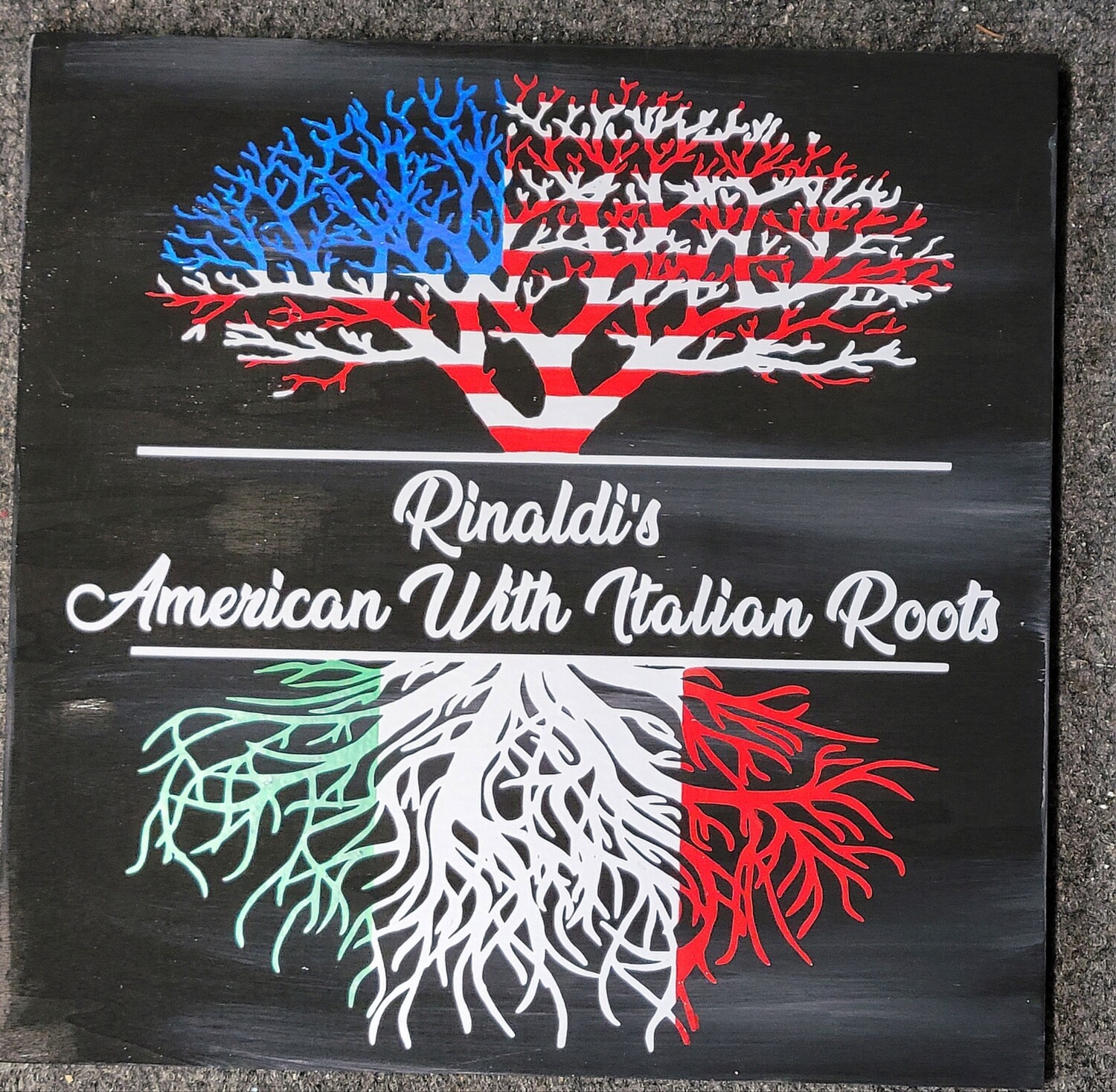 Personalized American with Italian Roots