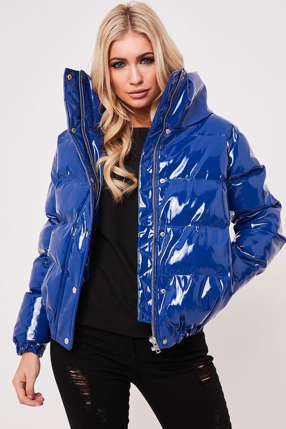 Puffer Jacket BluE MissPap
