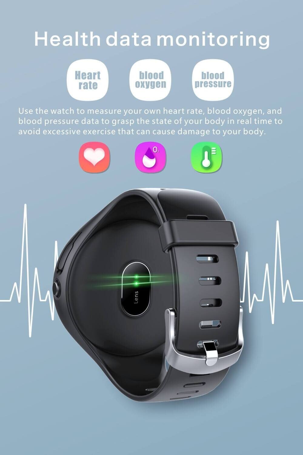 Wireless Earbuds Waterproof Earphone 2 In 1 Smart Watch Tws Earphone With Fitness Functions