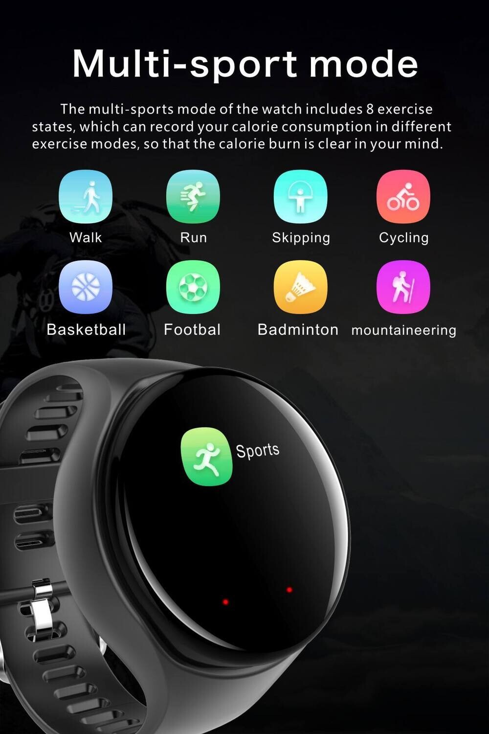 Wireless Earbuds Waterproof Earphone 2 In 1 Smart Watch Tws Earphone With Fitness Functions