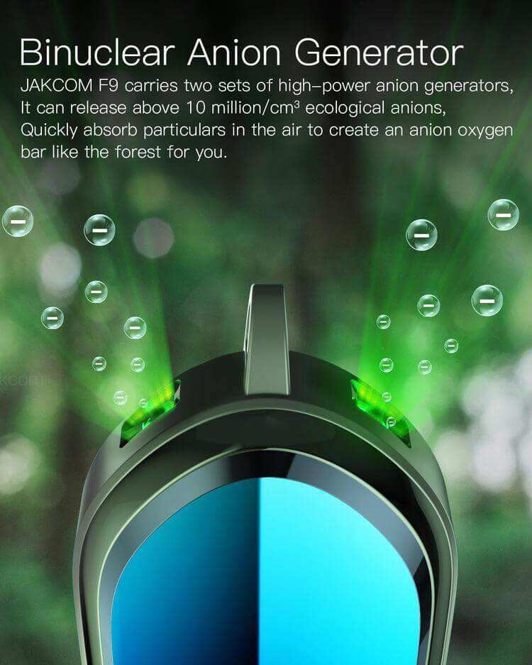 JAKCOM F9 Smart Necklace Anion Purifier of Wearable Purifiers