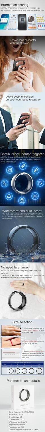 JAKCOM R4 Smart Ring