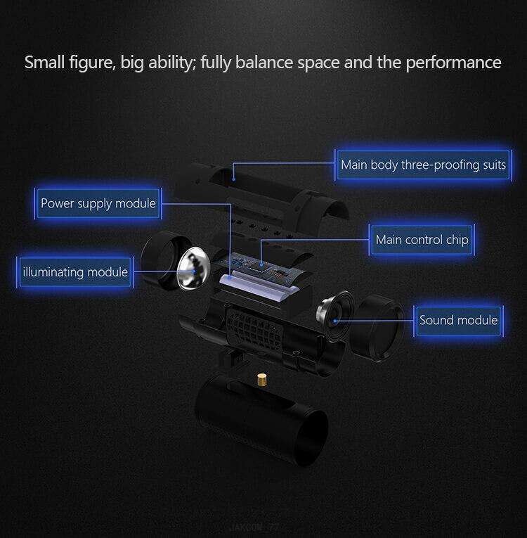 JAKCOM OS2 Outdoor Wireless Speaker power bank flashlight ip68 cycling mode all in one