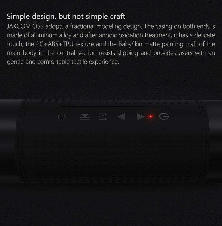 JAKCOM OS2 Outdoor Wireless Speaker power bank flashlight ip68 cycling mode all in one