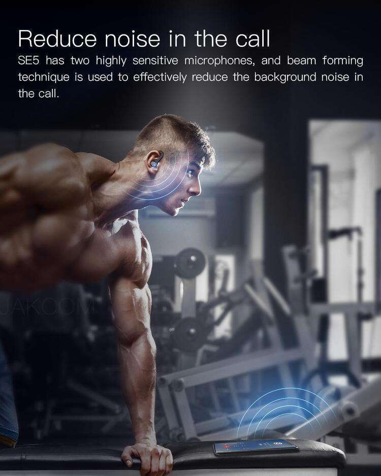 JAKCOM SE5 True Wireless Sport Earbuds Pro BT5