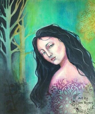 In Nature - Acrylics on stretched canvas