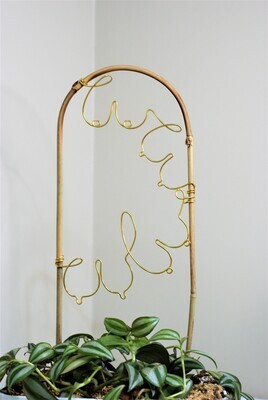 "The Twin Vines" Bamboo U-cane Trellis "The Twin Vines" Bamboo U-cane Trellis