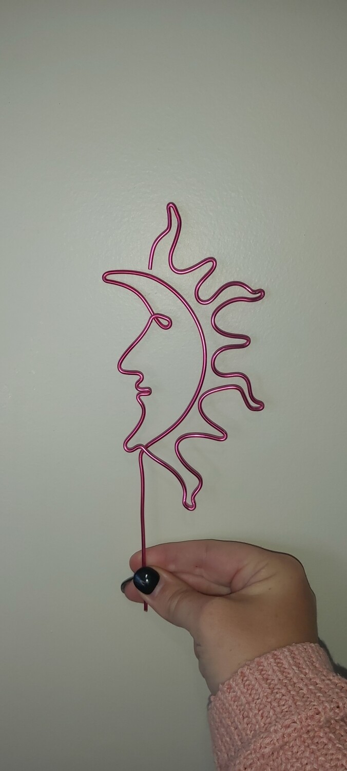 Sun on the Flipside Plant Stake