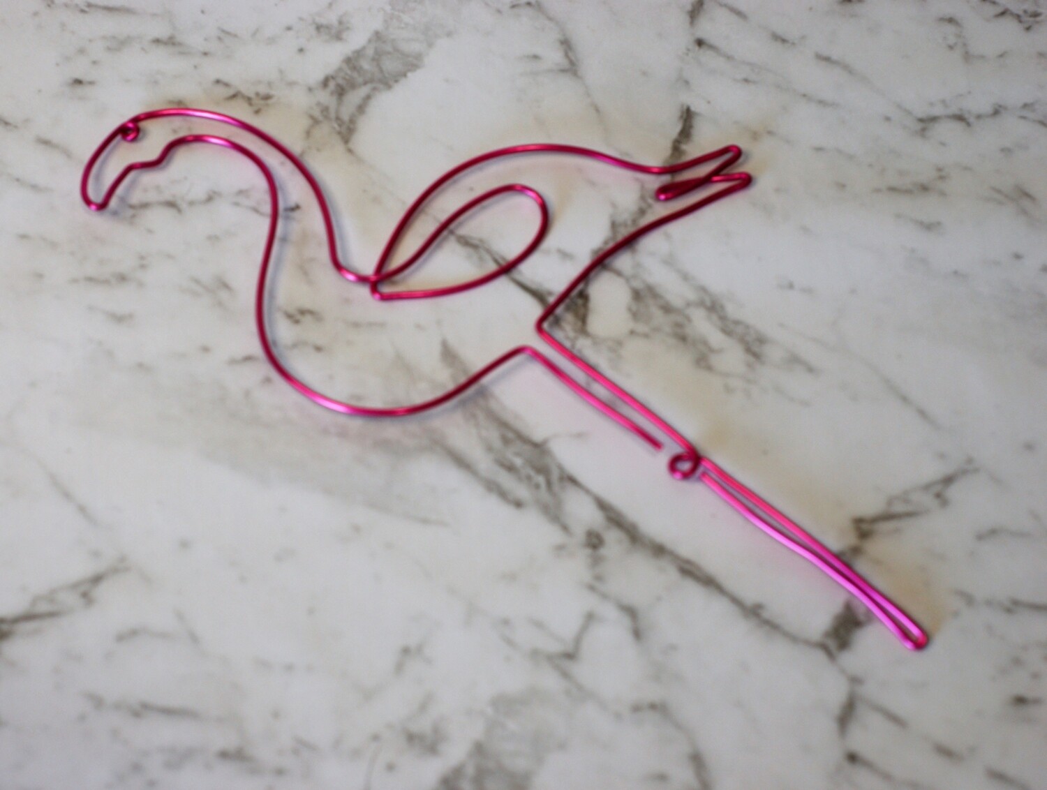 “Flamin&#39; Flamingo” Plant Stake