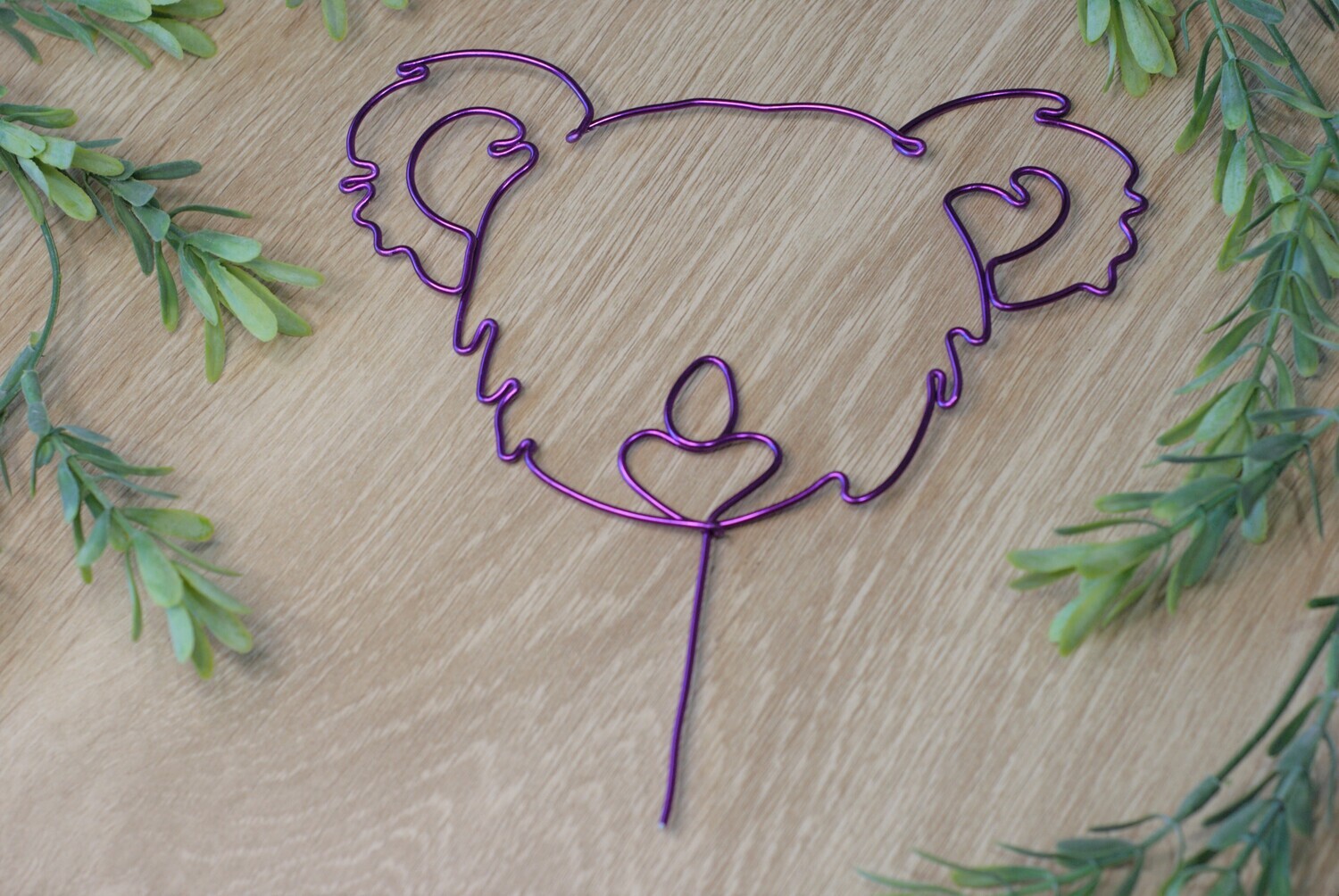 Aussie Bear Plant Stake