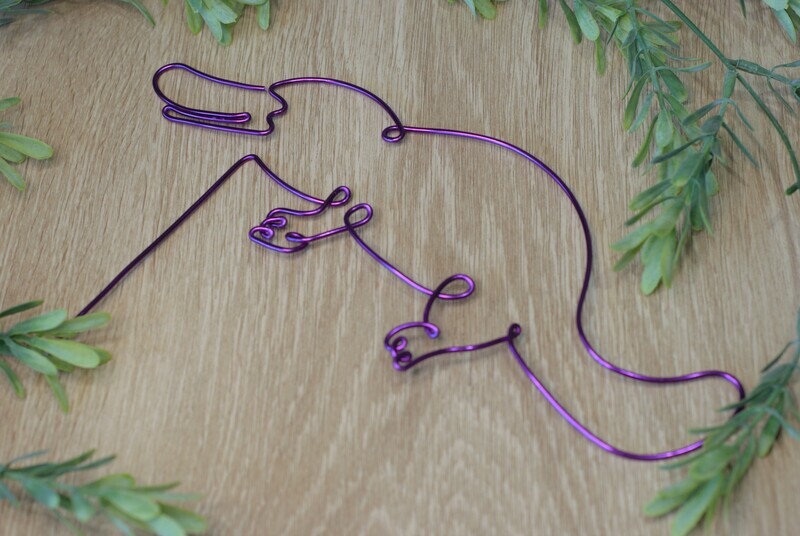 &quot;Platy-planty Love&quot; Wire Stake