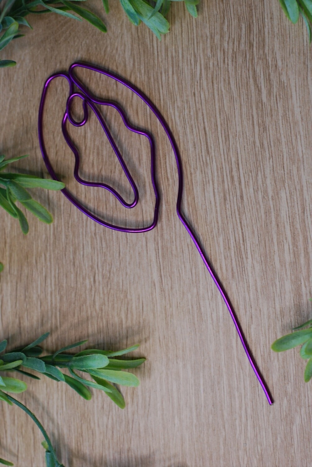 Whispering Eye Plant Stake – A Subtle Elegance for Your Greenery!