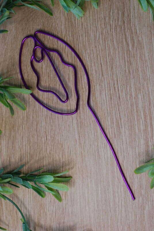 Whispering Eye Plant Stake – A Subtle Elegance for Your Greenery!