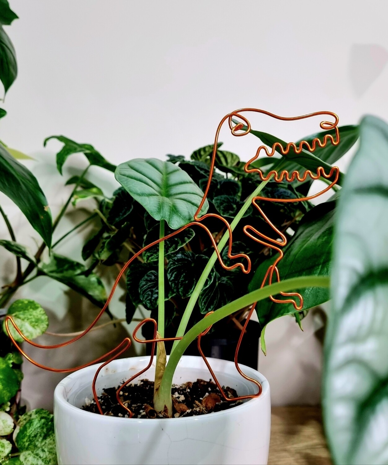 Rex the Wrecker – Dinosaur Plant Stake