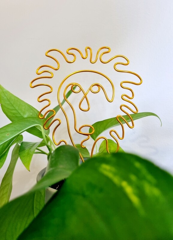 Leo Zodiac Plant Stake Leo Zodiac Plant Stake