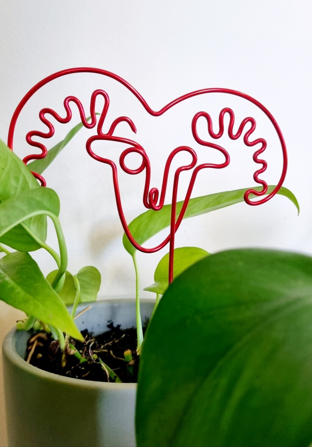 &quot;Bold, Bright &amp; Born to Thrive&quot; - Aries Zodiac Plant Stake