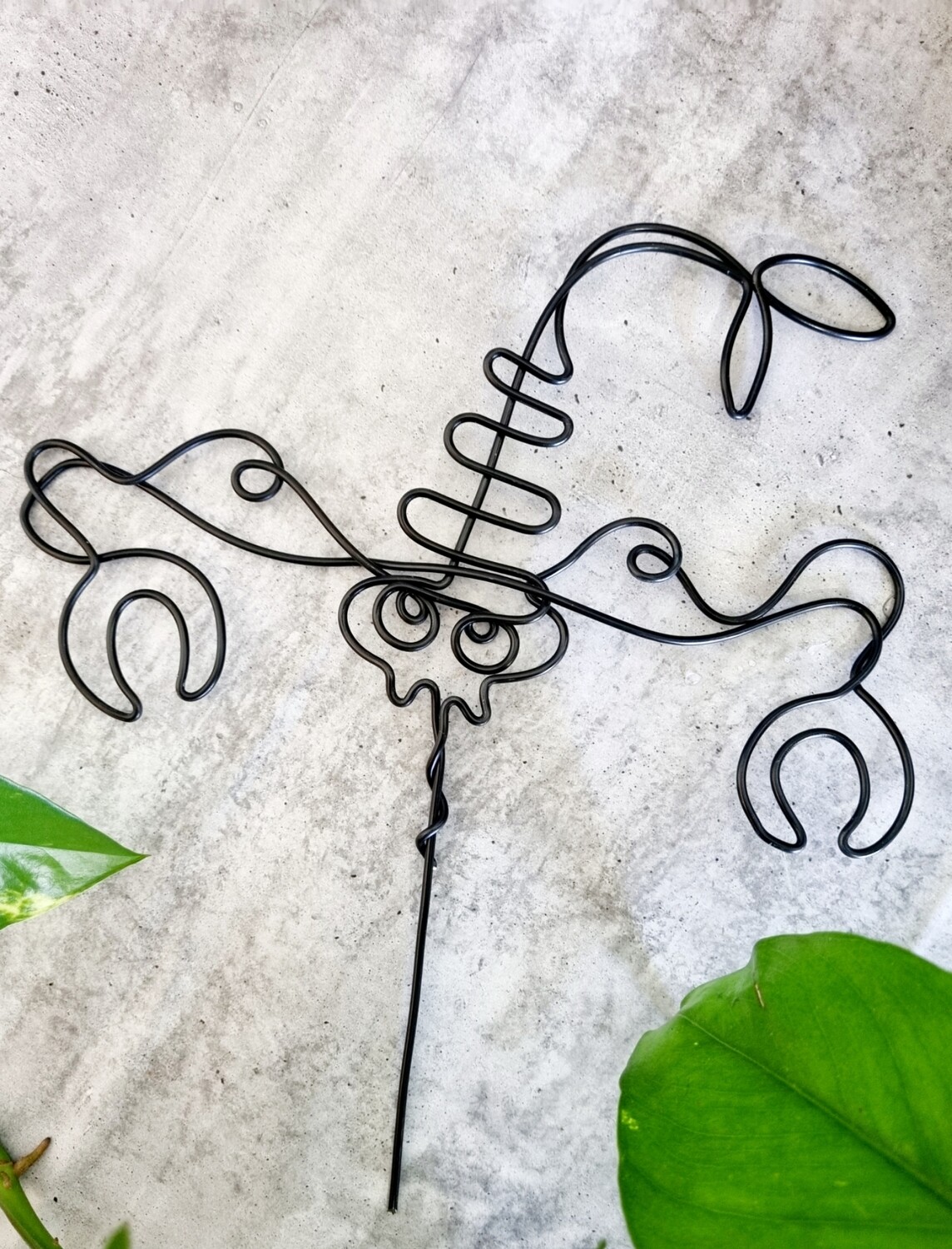 “Sting in Style” – Zodiac Plant Stake