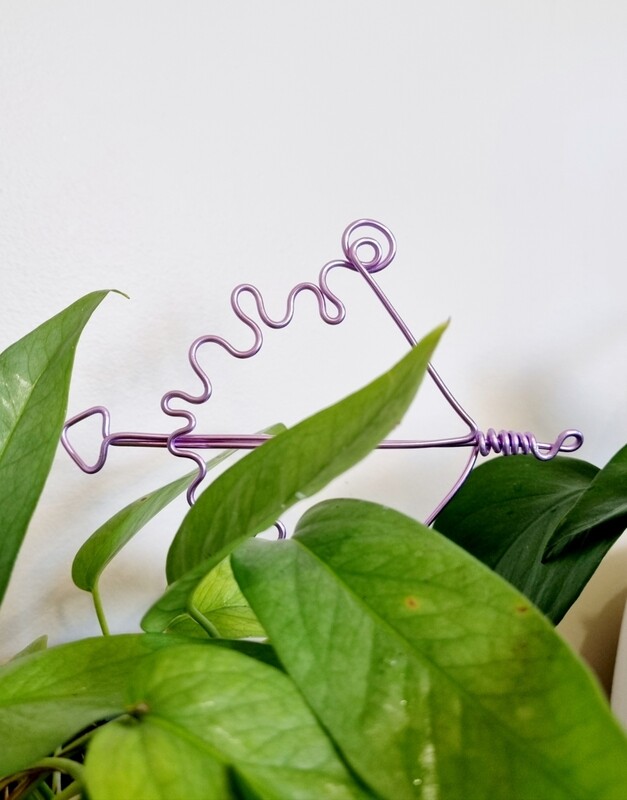 “Shoot for the Plants” – Zodiac Plant Stake