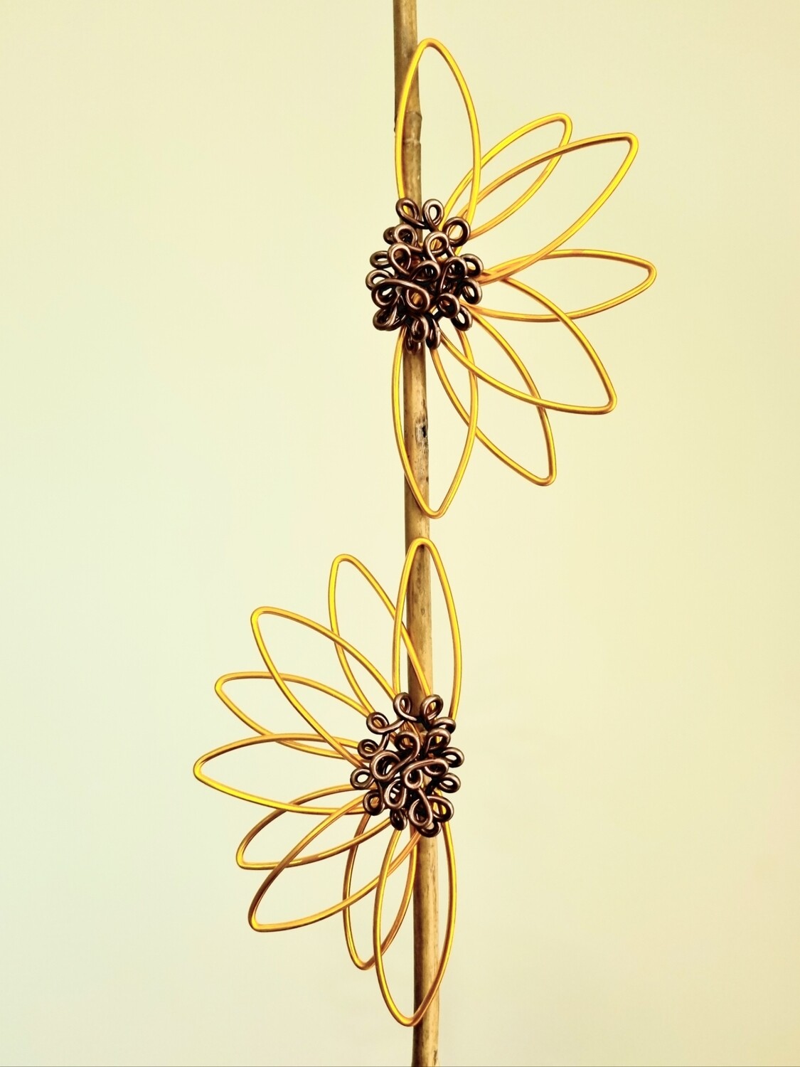 Sunflower Plant stake/u-cane trellis