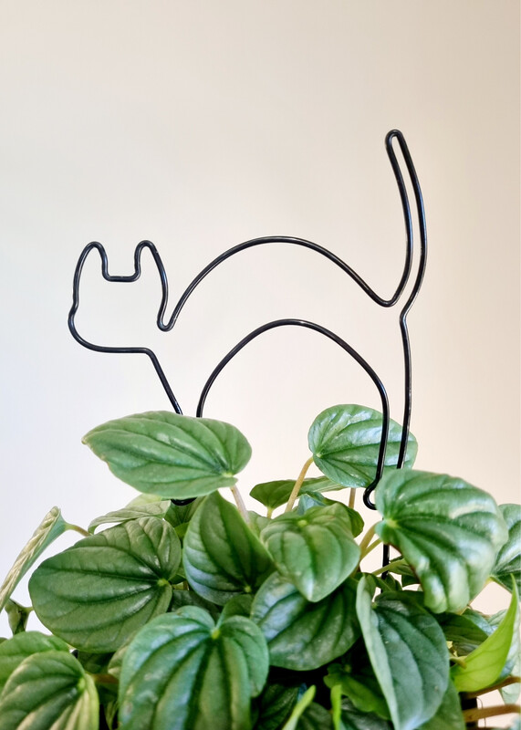 &quot;Paw-sitively Thriving&quot; Plant Stake