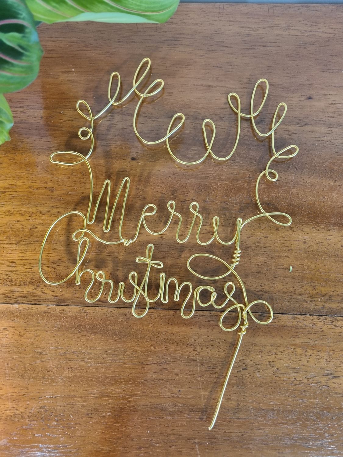 Merry Christmas - Plant Stake