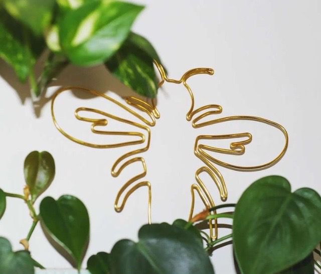 BEE who you wanna BEE Plant Stake