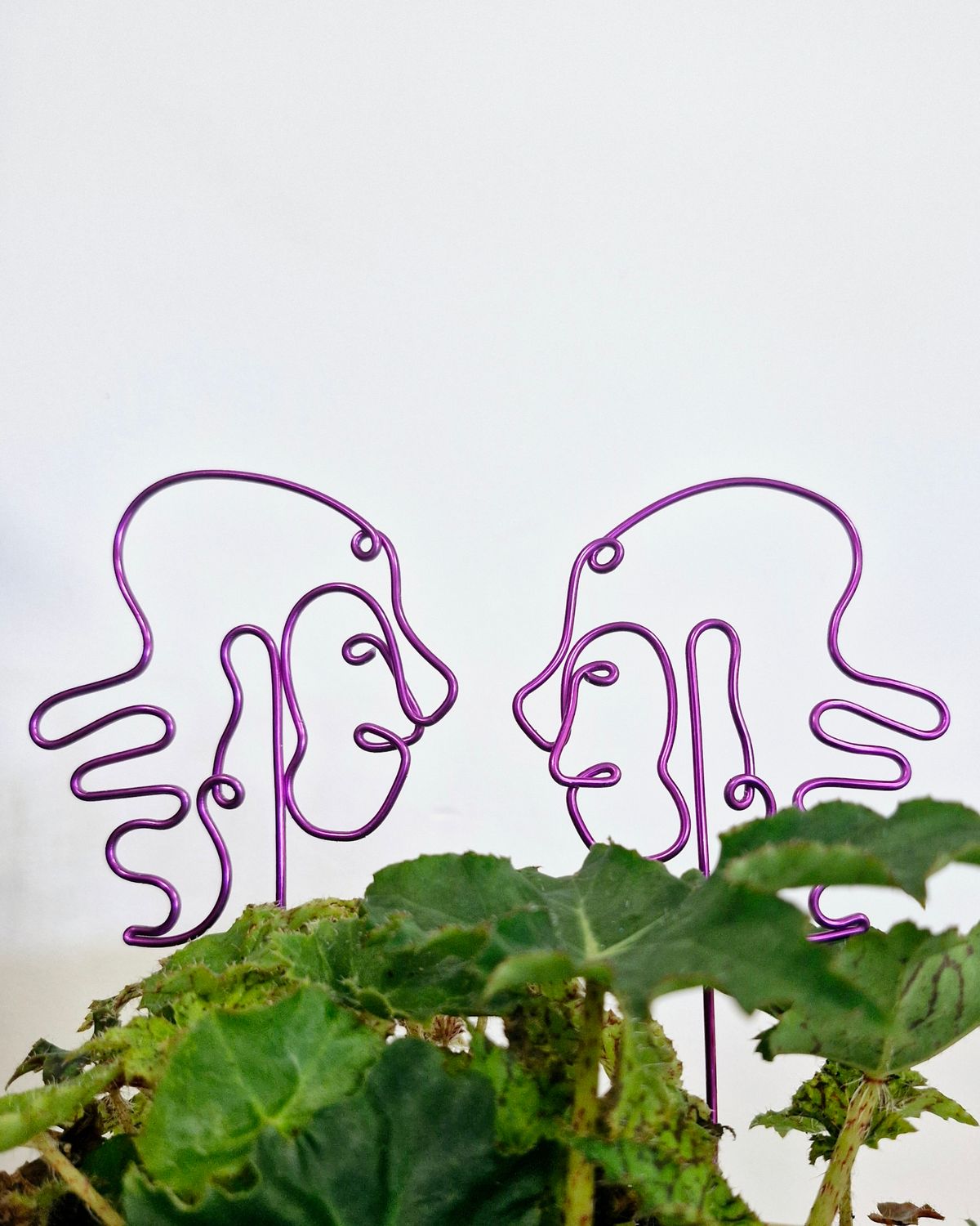 “The Twin Tendril” – Gemini Zodiac Plant Stake