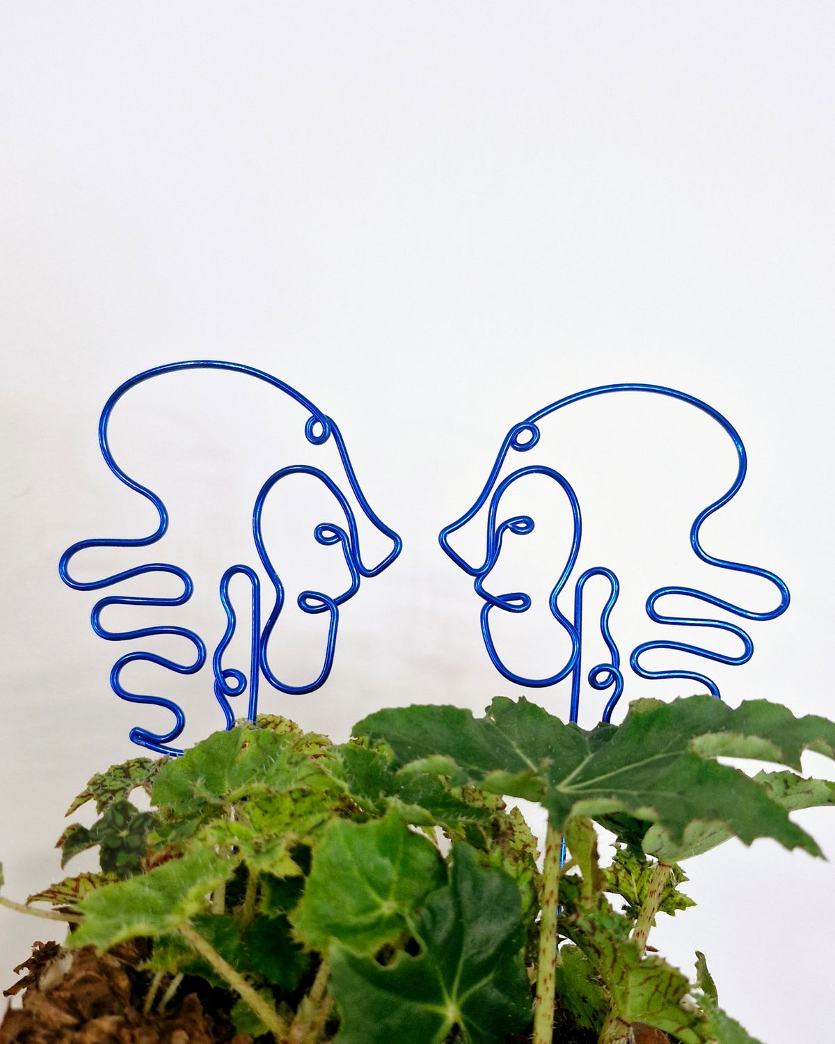 “The Twin Tendril” – Gemini Zodiac Plant Stake