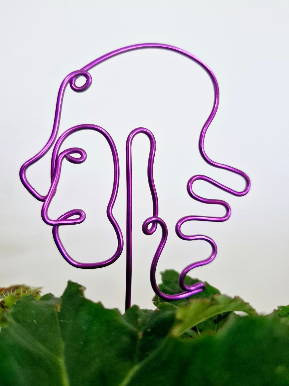 “The Twin Tendril” – Gemini Zodiac Plant Stake