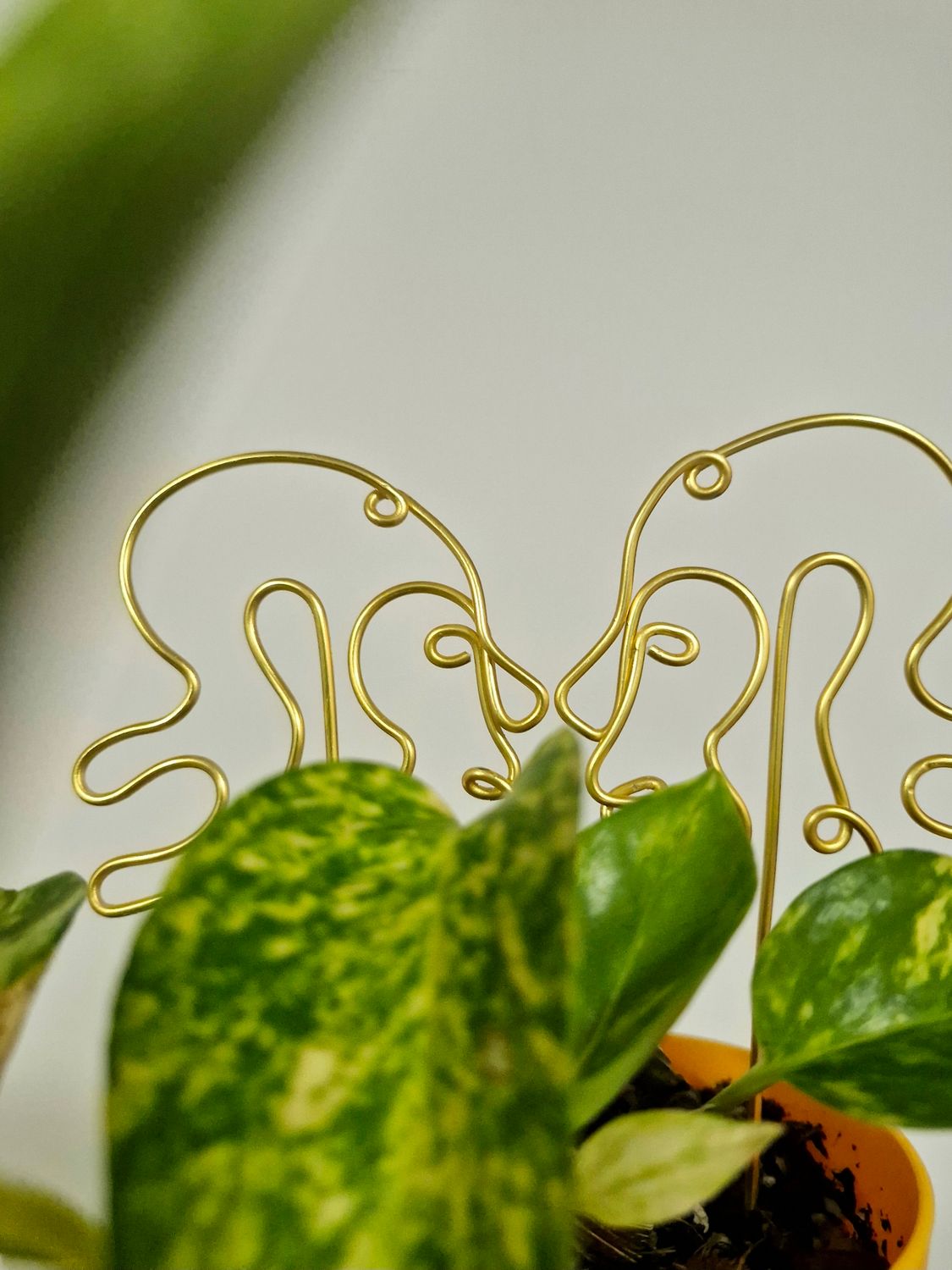 “The Twin Tendril” – Gemini Zodiac Plant Stake