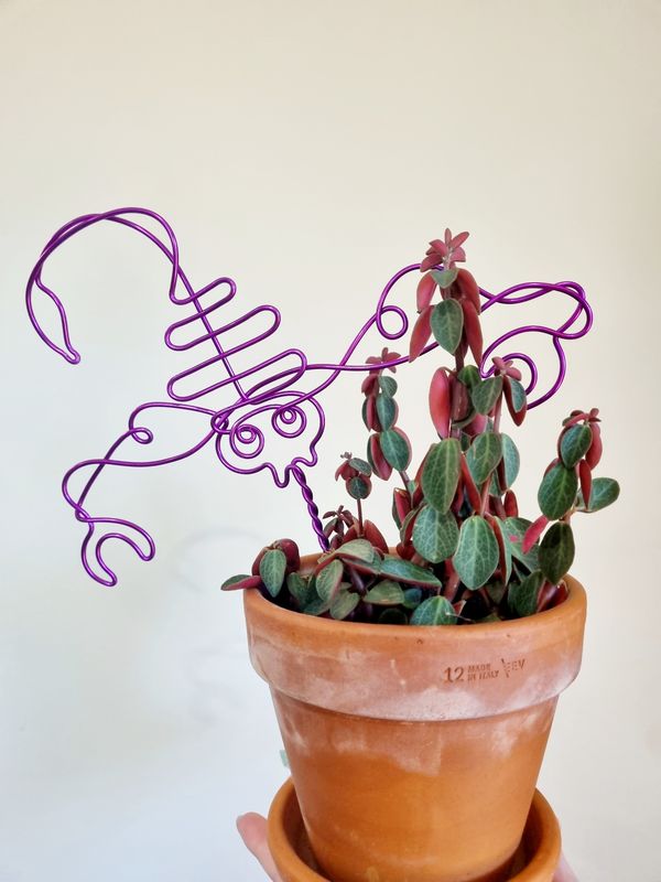 “Sting in Style” – Zodiac Plant Stake “Sting in Style” – Zodiac Plant Stake