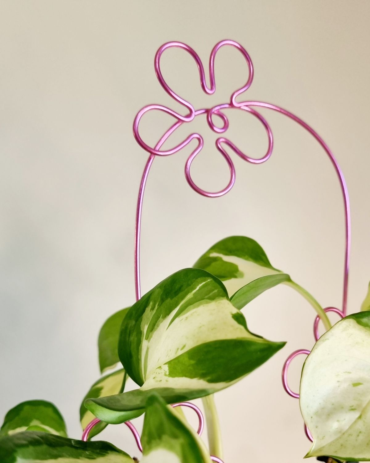 ✌️ That’s Groovy Trellis – Handmade Wire Plant Trellis