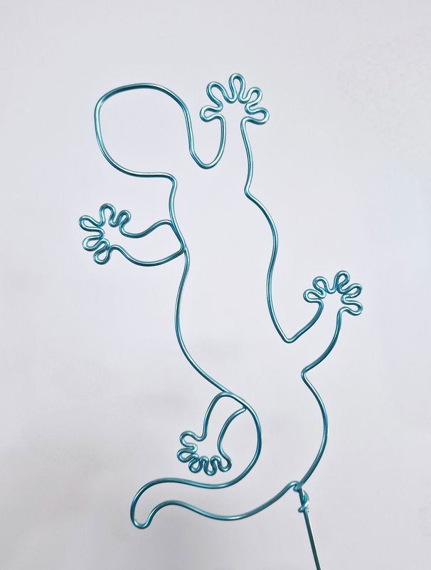 Sticky Beak Gecko Aussie Plant Stake