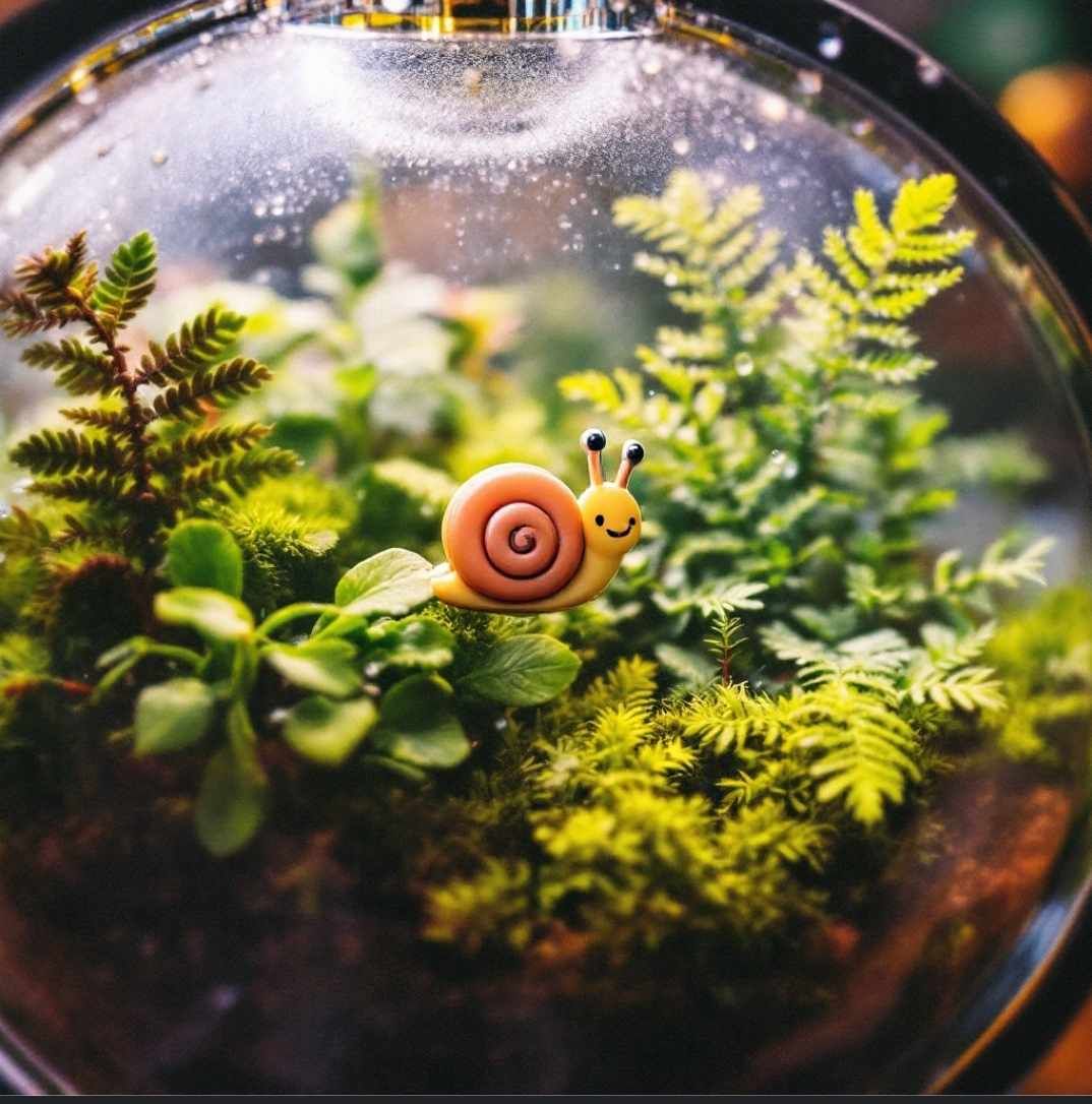 The Glass Guardian – Magnetic Terrarium Cleaner