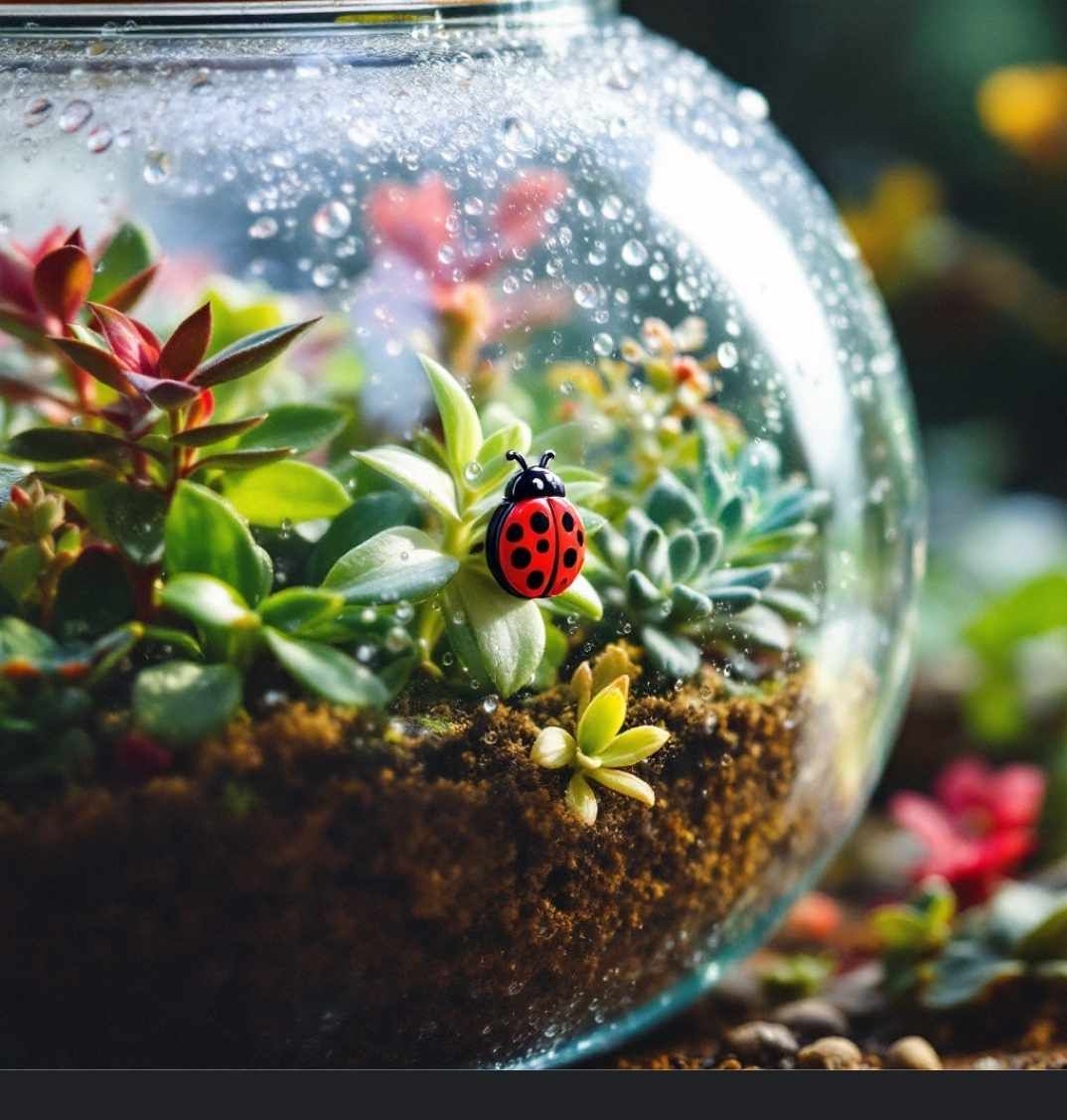 The Glass Guardian – Magnetic Terrarium Cleaner