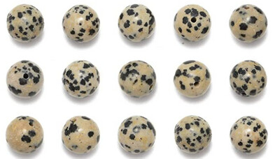 Dalmatian pearl bead bracelet