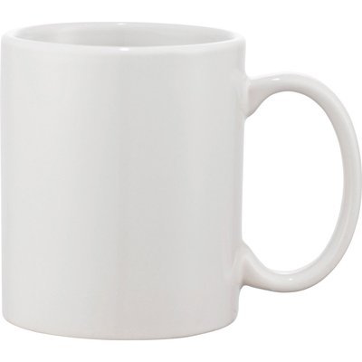 Traditional White Ceramic Mug