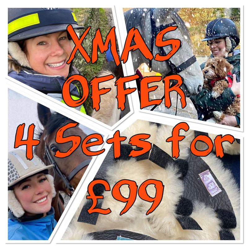 🎄🎅4 Sets of Leather Hatmuffs * XMAS OFFER*🎅🎄