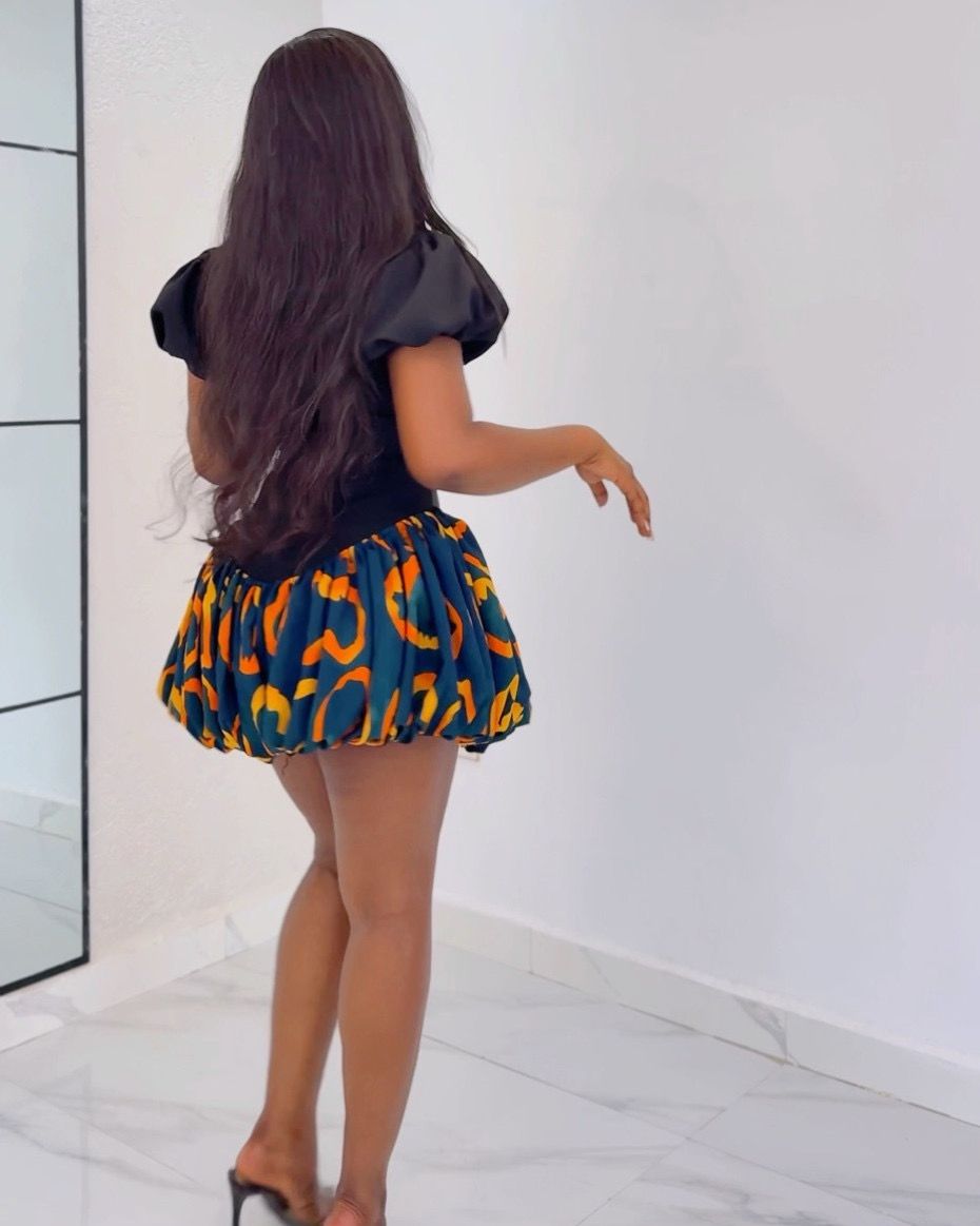 Ankara Doll Dress