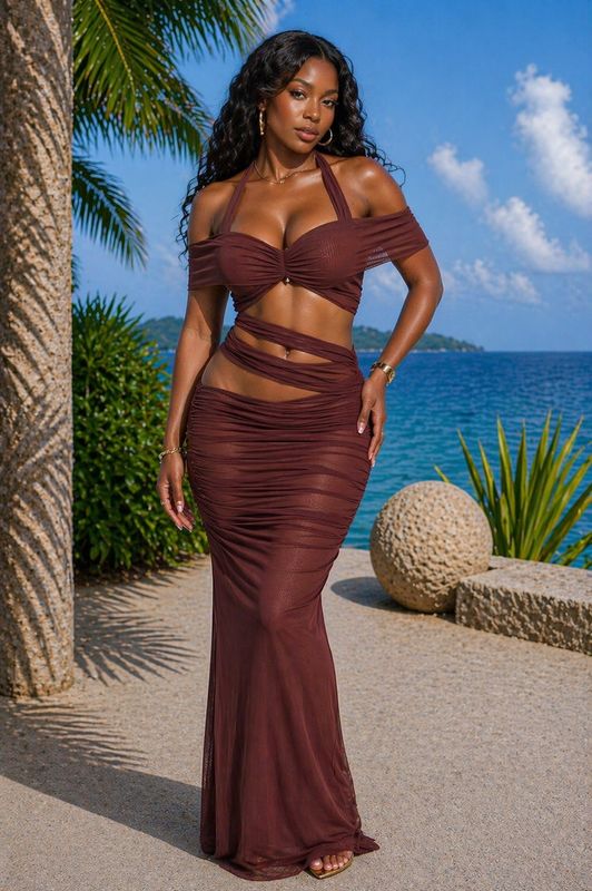 Burgundy Desire Set