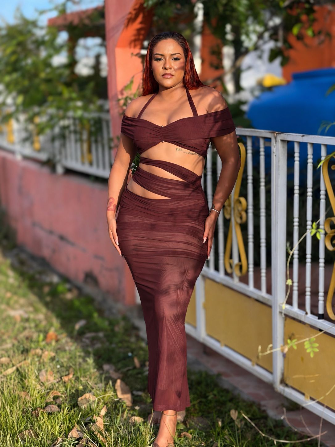 Burgundy Desire Set