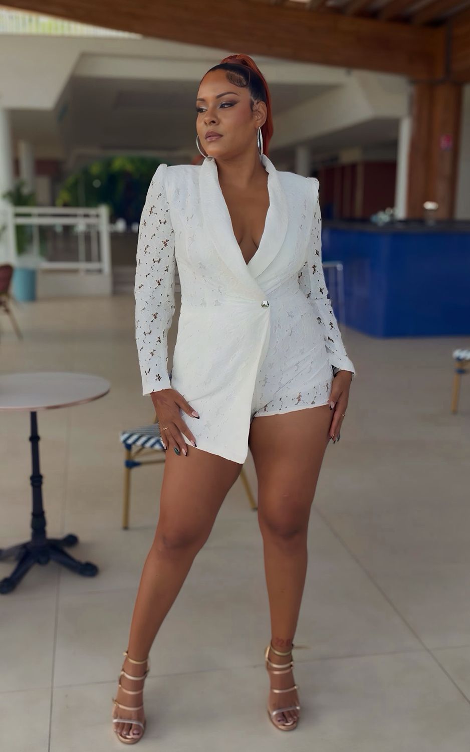 Sabi White Romper