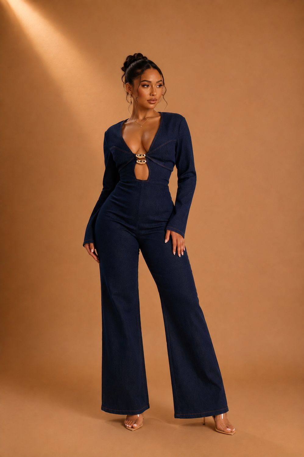 BLUE ROMPER – COMBI PANTALON EN JEAN