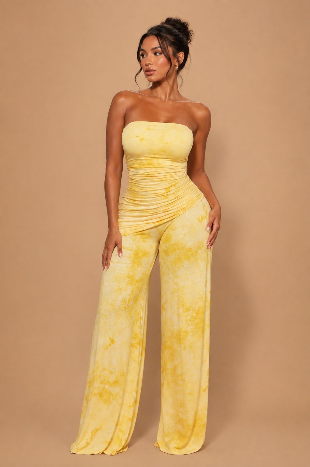 SUNNY SHAPE JUMPSUIT – COMBINAISON JAUNE