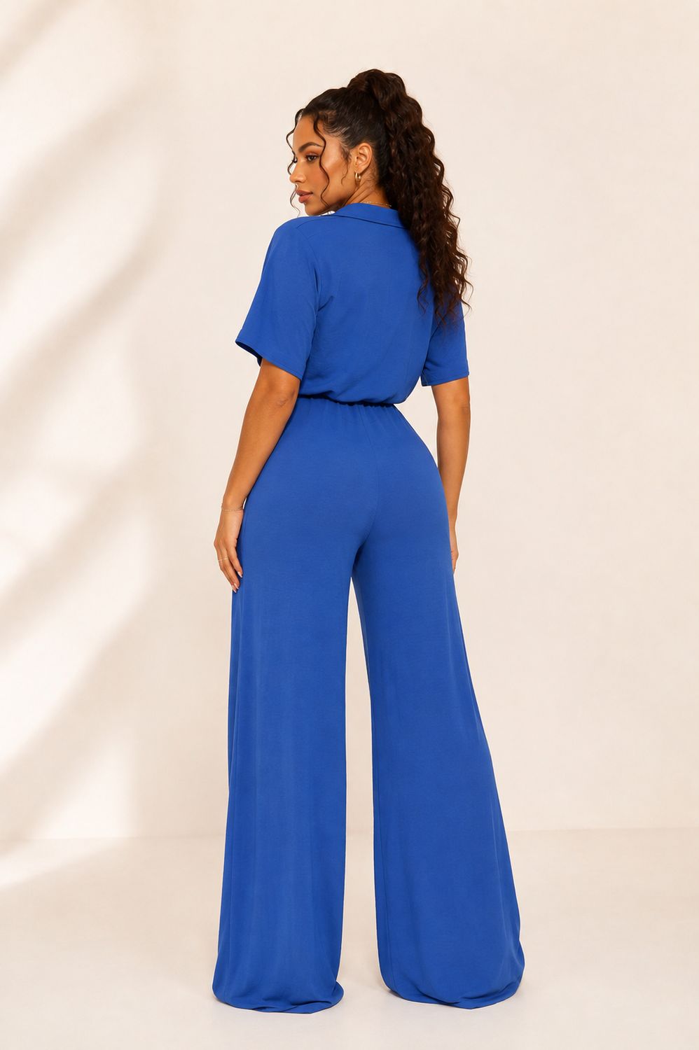 BLUE OFFICE – COMBINAISON FLUIDE BLEUE