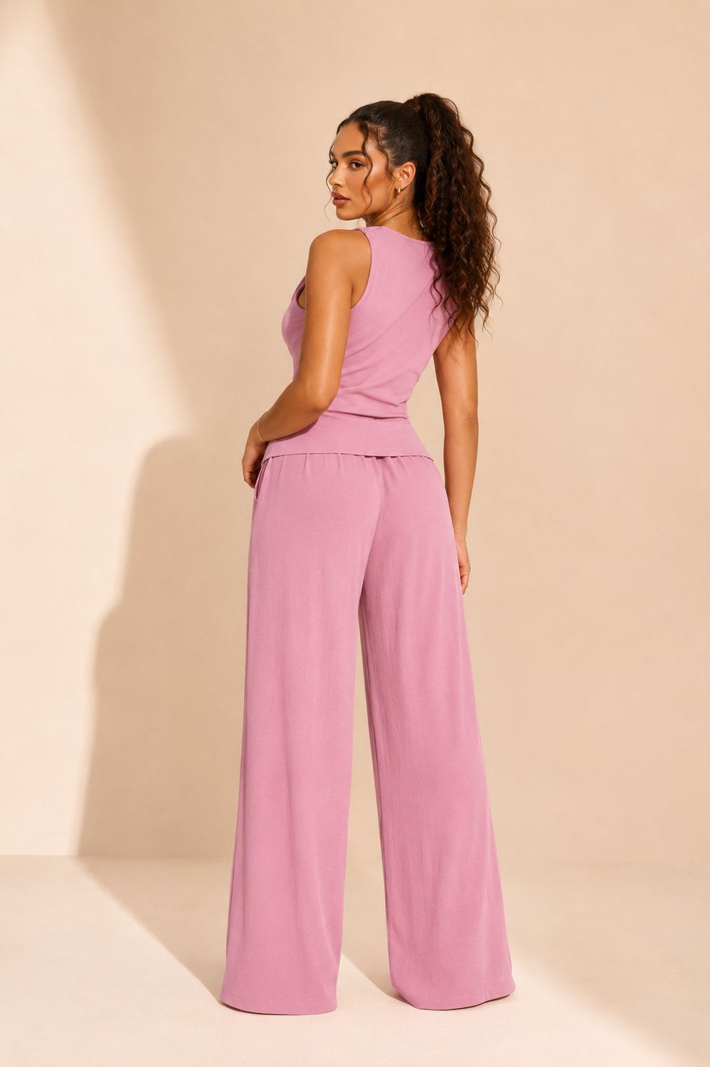LAVENDER ÉLÉGANCE – ENSEMBLE PANTALON