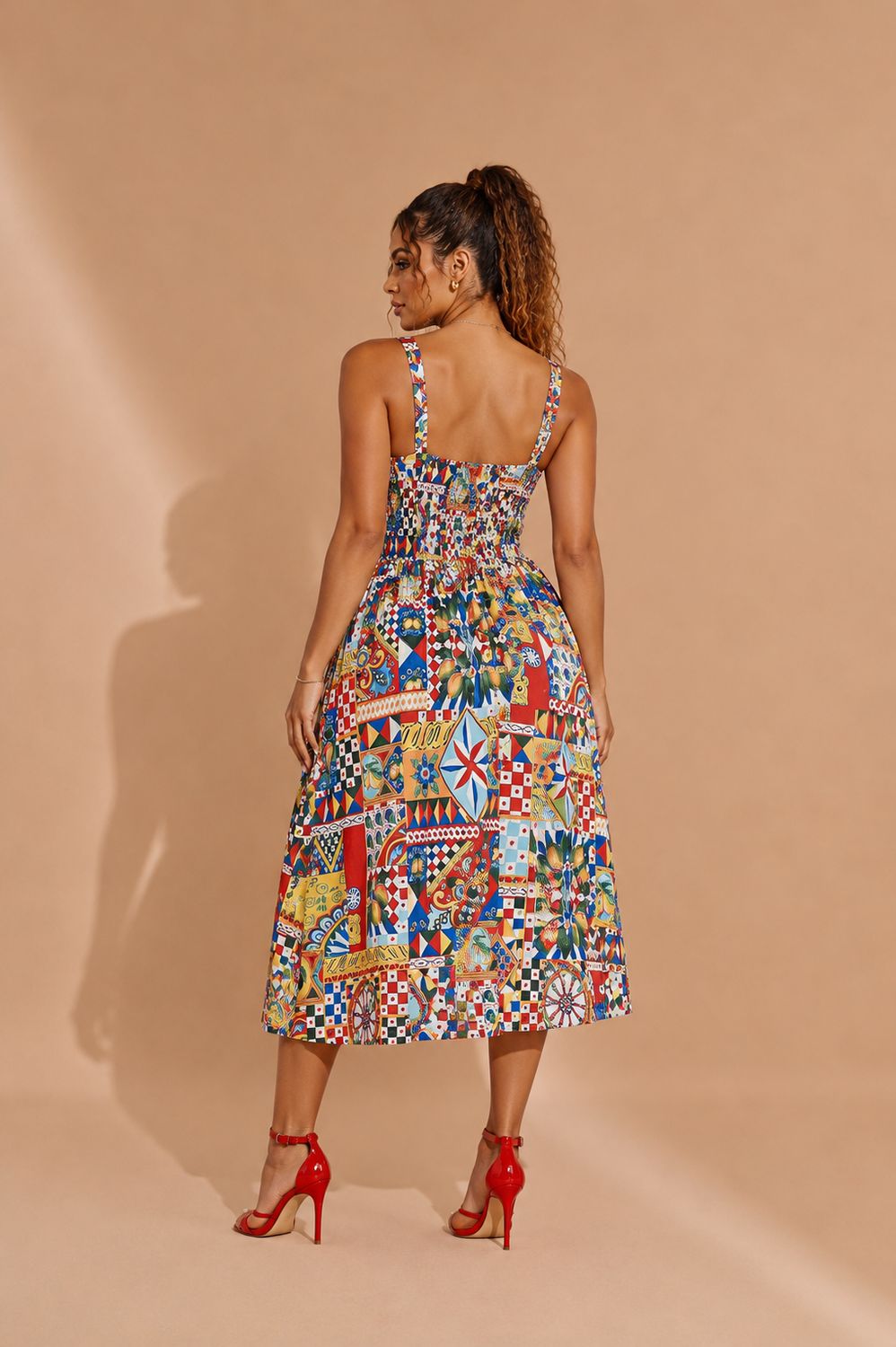 MAJOLICA DREAM – ROBE MIDI