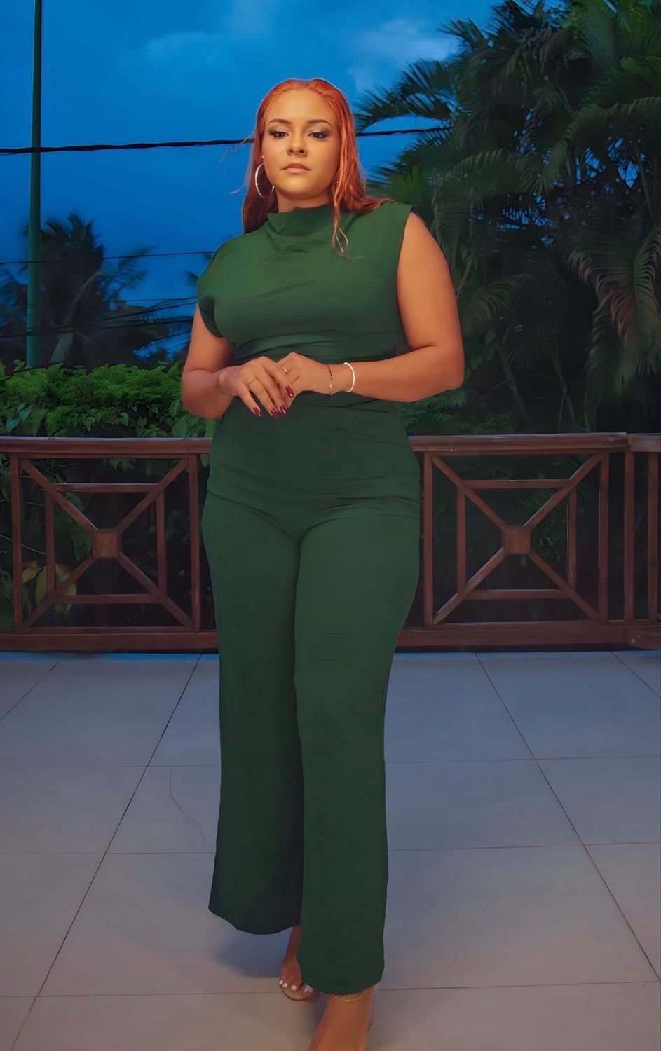 ALMA SET - COMBINAISON EMERALD