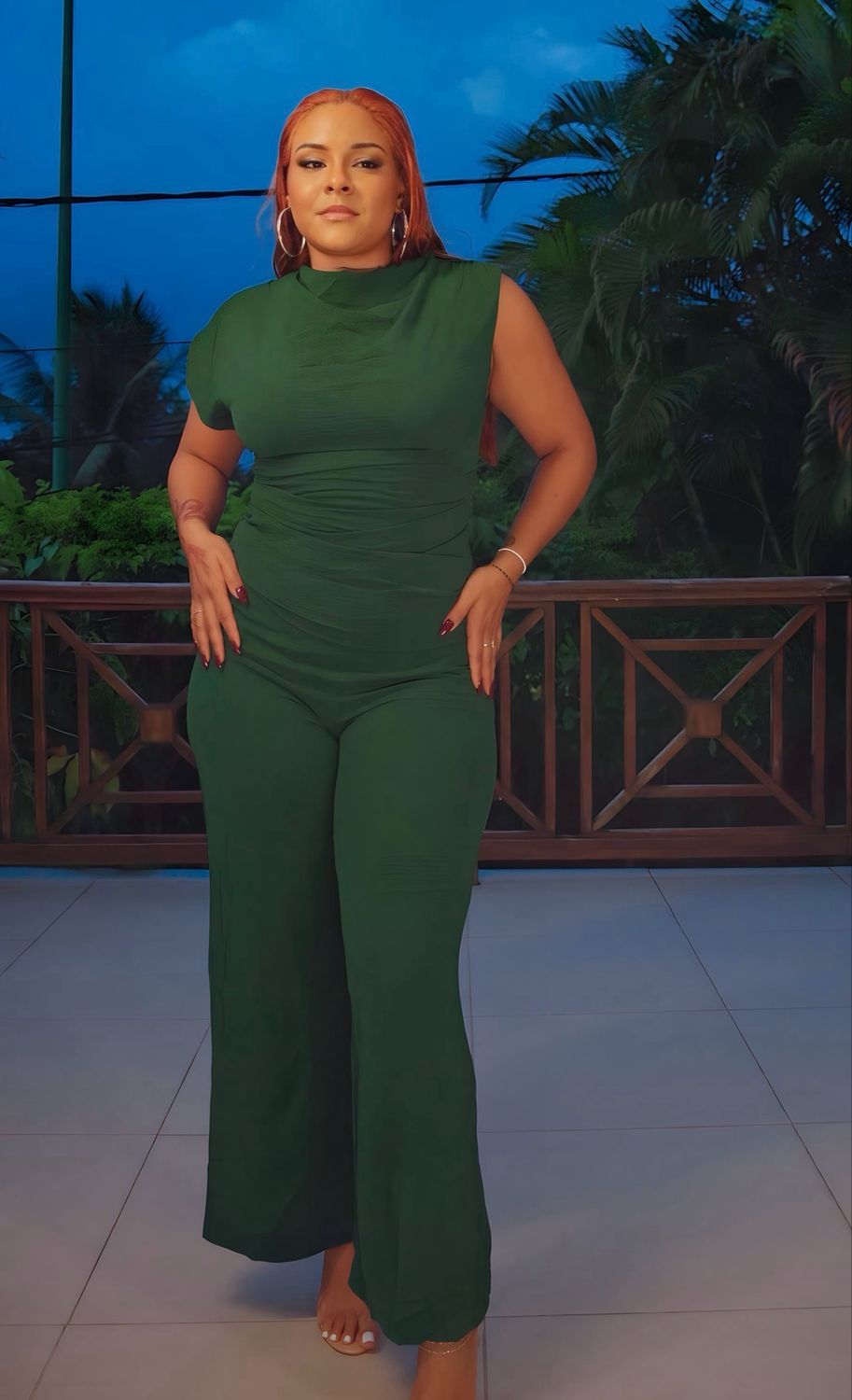 ALMA SET - COMBINAISON EMERALD