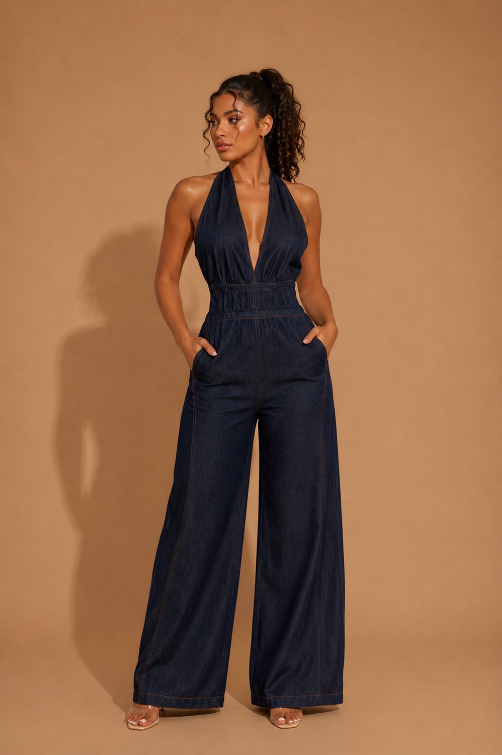 DENIM DESIRE JUMPSUIT